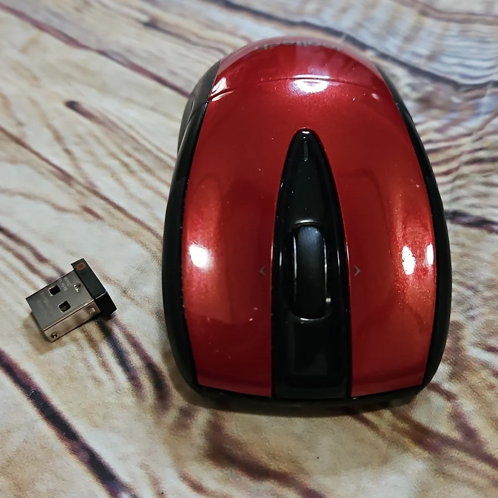 Logitech Wireless Mouse M525‎ - Red/Black